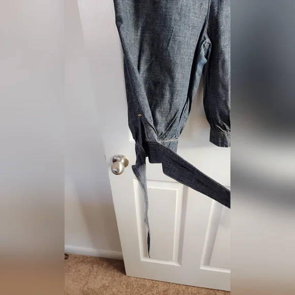 Baby Phat Dark Denim Strapless Romper - Picture 3 of 5